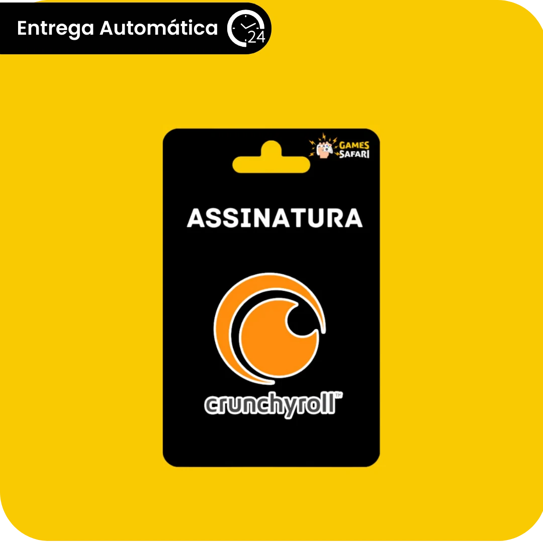 Assinatura Crunchyroll 30 Dias - Conta – Games Safari Loja