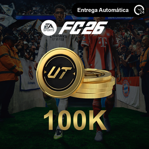 FC Coin 100 mil Ultimate Team EA Xbox Playstation FIFA Coins EA FC 26