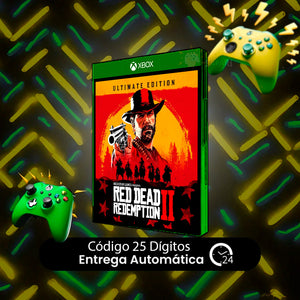 Red Dead Redemption 2: Ultimate Edition Xbox REGIÃO - Código 25 Dígitos