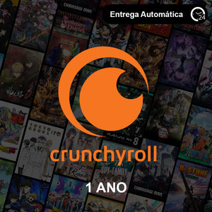 Assinatura Crunchyroll 1 Ano  - Conta
