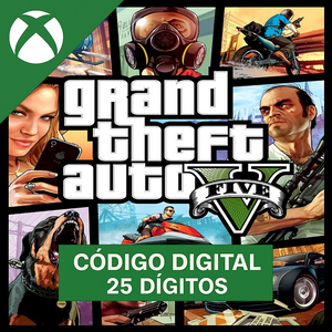 Grand Theft Auto V Xbox Series X|S REGIÃO - Código 25 Dígitos