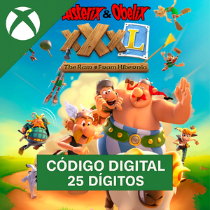 Asterix & Obelix XXXL Xbox REGIÃO - Código 25 Dígitos