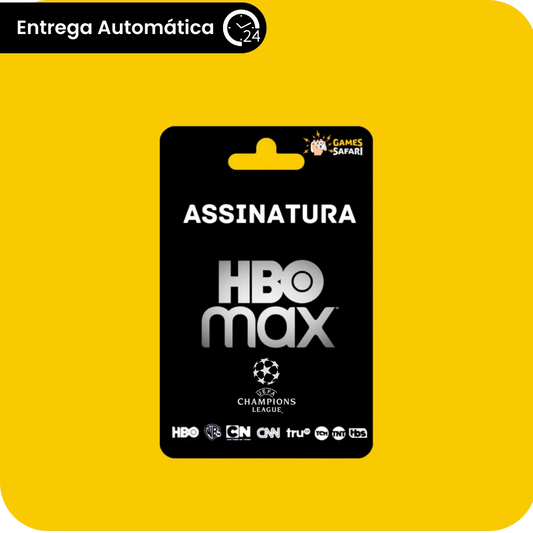Assinatura HBO MAX CHAMPIONS CARTOON E MUITO + 30 Dias - Conta