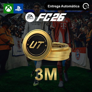 FC Coin 3 milhões Ultimate Team EA Xbox Playstation FIFA Coins EA FC 26