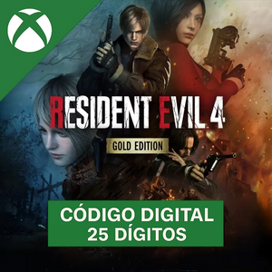 Resident Evil 4 Gold Edition Xbox REGIÃO - Código 25 Dígitos