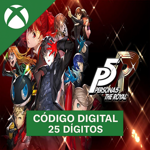 Persona 5 Royal Xbox REGIÃO - Código 25 Dígitos