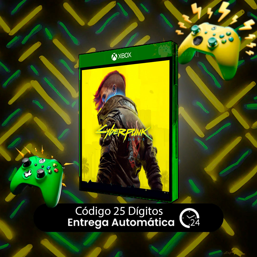 Cyberpunk 2077 Xbox REGIÃO - Código 25 Dígitos