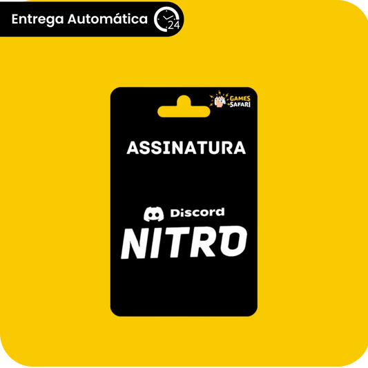 Assinatura Discord Nitro 3 Meses (contas novas)