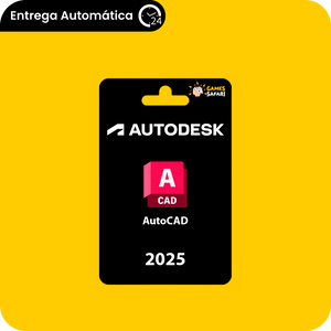 Autodesk AutoCAD 2025 - Licença Anual Completa