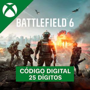Battlefield 6 Xbox - Código 25 Dígitos