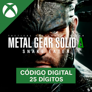 METAL GEAR SOLID Δ: SNAKE EATER Xbox - Código 25 Dígitos