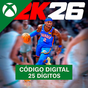 NBA 2K26 Xbox - Código 25 Dígitos
