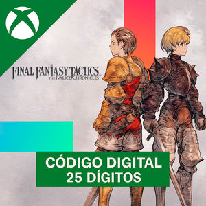 FINAL FANTASY TACTICS - The Ivalice Chronicles Xbox - Código 25 Dígitos