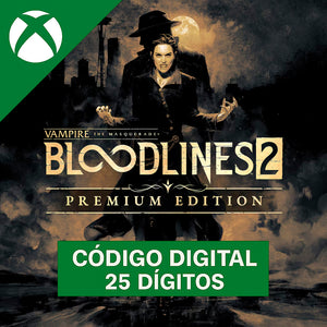 Vampire: The Masquerade - Bloodlines 2 Premium Edition Xbox - Código 25 Dígitos