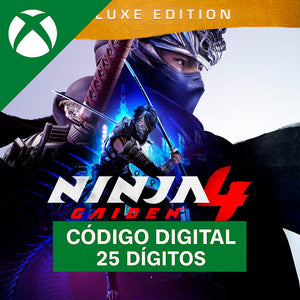 NINJA GAIDEN 4 Deluxe Edition Xbox - Código 25 Dígitos