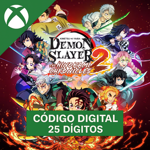 Demon Slayer -Kimetsu no Yaiba- The Hinokami Chronicles 2 Xbox - Código 25 Dígitos