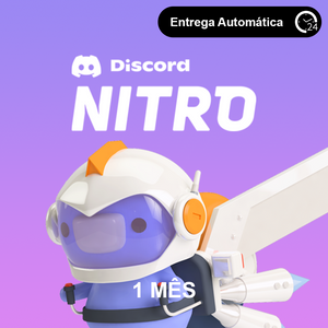 Discord nitro - 1 mês para contas novas