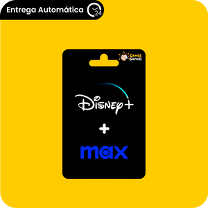 Combo: Assinatura Disney Plus + HBO Max - 1 Mês Conta