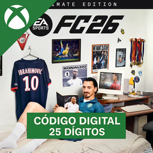 EA Sports FC 26 Deluxe Edition Xbox – Código 25 Dígitos (pré-venda)