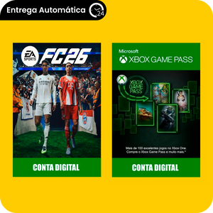 Combo: Assinatura Game Pass Ultimate - 1 mês + EA SPORTS FC 26 - Xbox Mídia Digital