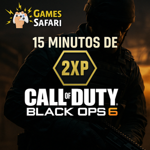 Call of Duty: Black Ops 6 – 15 Minutos de Double XP (Código Digital Global)