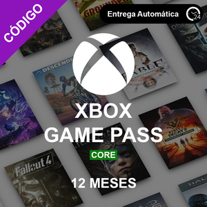 Assinatura Game Pass Core 12 Meses Código de 25 Dígitos BR