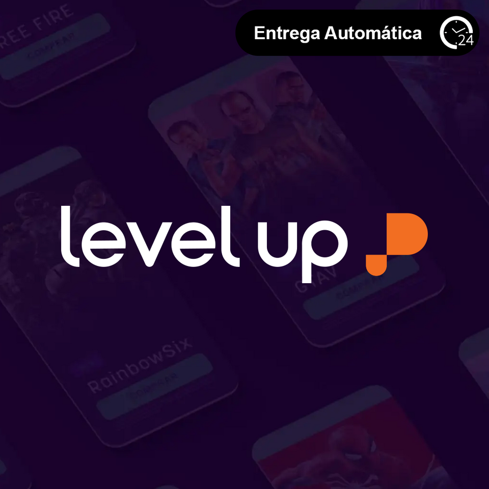Cartão Presente Level UP Créditos