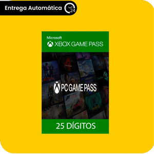 Assinatura Game Pass PC 1 mês Código de 25 Dígitos BR - Contas novas