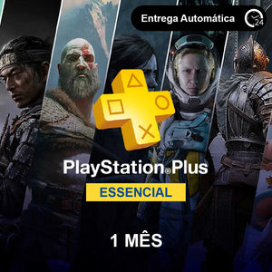 Assinatura PlayStation Plus Essencial - 1 mês