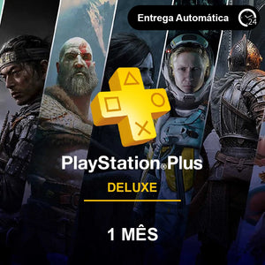 Assinatura PlayStation Plus Deluxe - 1 mês
