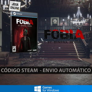 Fobia – St. Dinfna Hotel - Código Steam