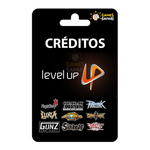 Cartão Presente Level UP Créditos